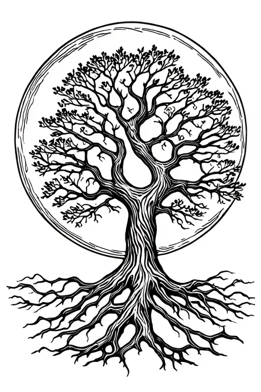 Family Tree Moon Forever