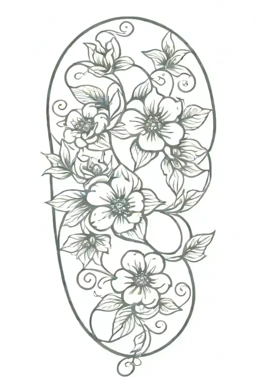 Flower Vine Wrapping