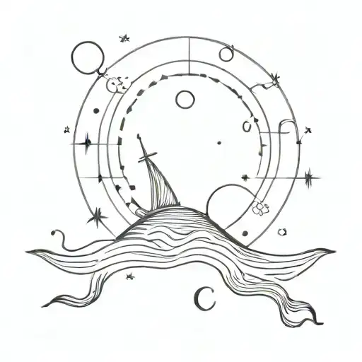 Bottom Of The Sea And Sun