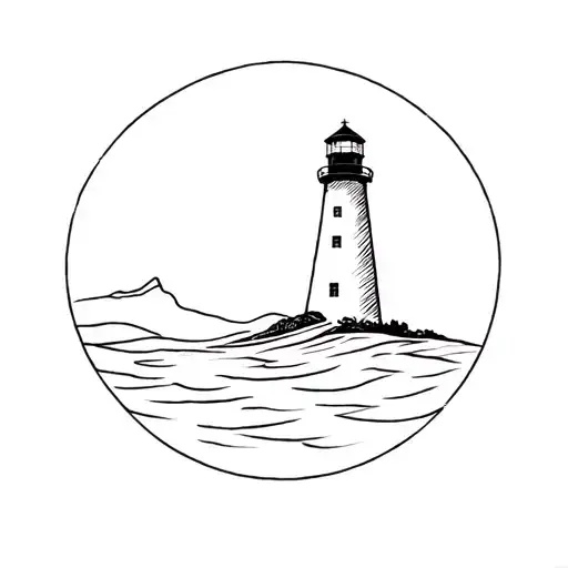 Simple Small Lighthouse
