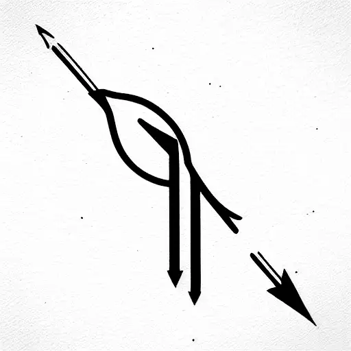 Arrow Shooting At Money