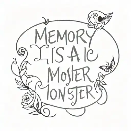 Memory Is A Monster Quote