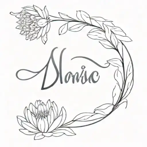 Scorpio Next To An Chrysantheme