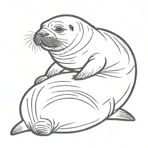 A Hawaiian Monk Seal