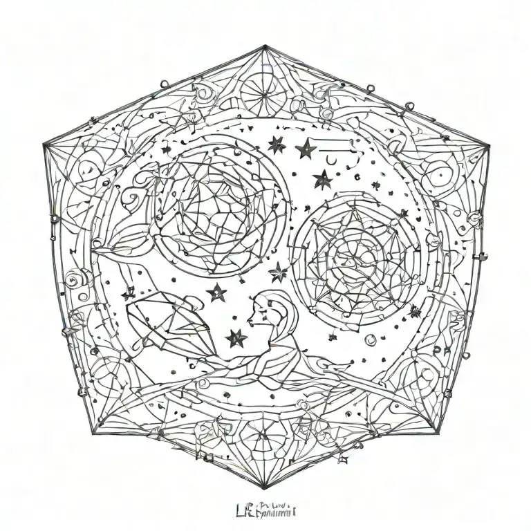 Gemini And Leo Constellation