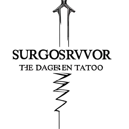 Dagger Stabbing The Word Survivor