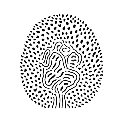 A Veterinarian Symbol Incorporating Various Animal Footprints