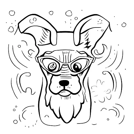 A Simple And Bad Drawn Dog