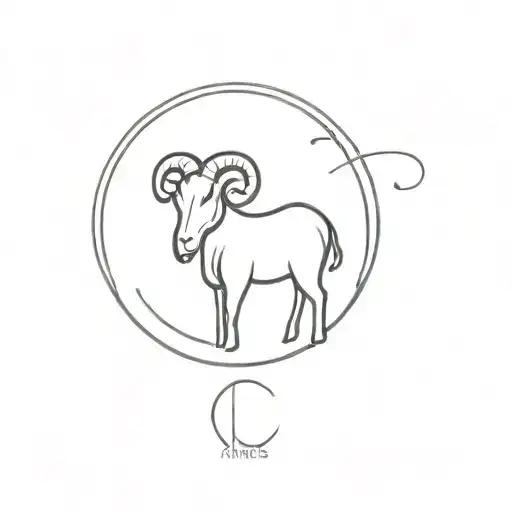 Aries Zodiac Symbol