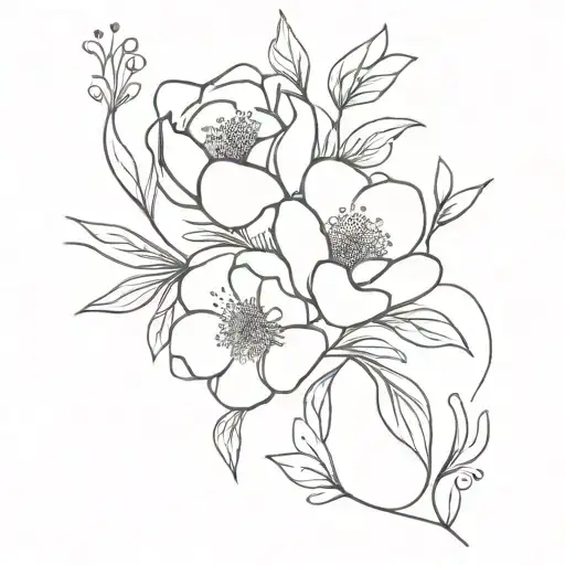 Birth Flower Bouquet