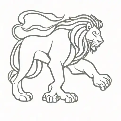Hercules With Lion