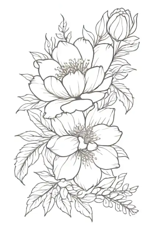 Birth Flower Bouquet