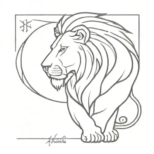 A Lion With Hercules