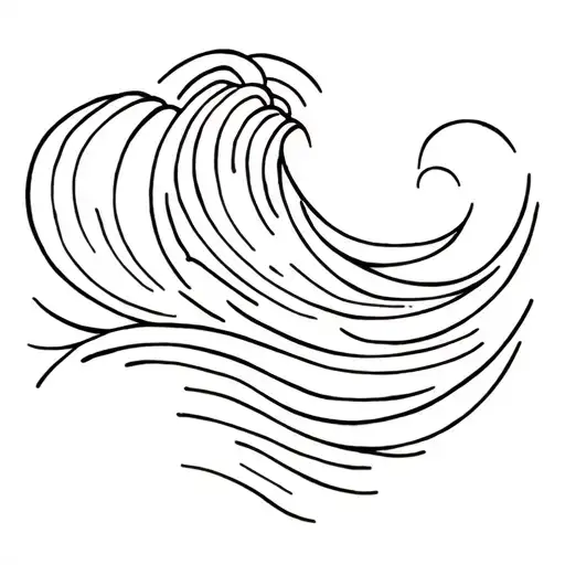 Ocean Waves Crashing