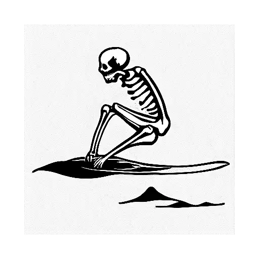 Skeleton Surfing Lines
