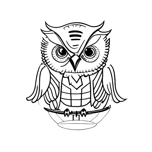 Businessman Owl