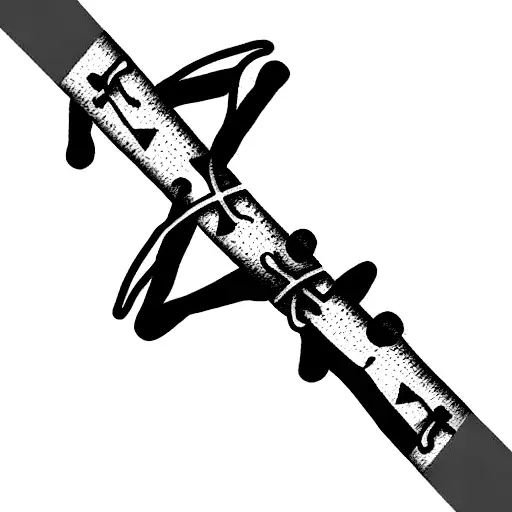 Skeleton Reaching For A Cross