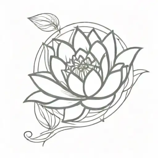 Water Lily Flower And Cancer Zodiac