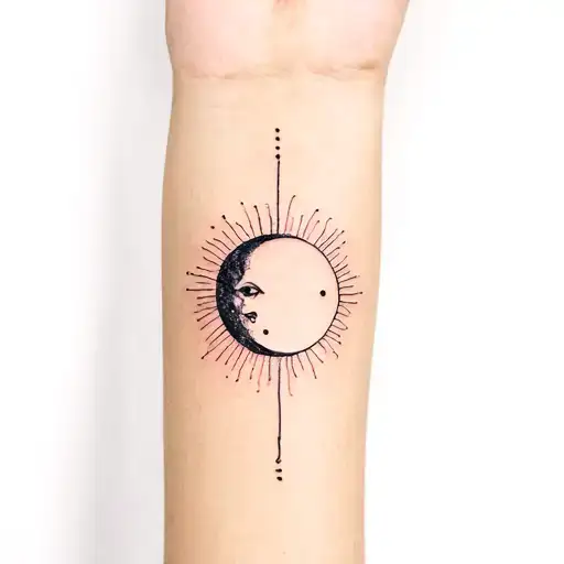 Female Moon And Sun