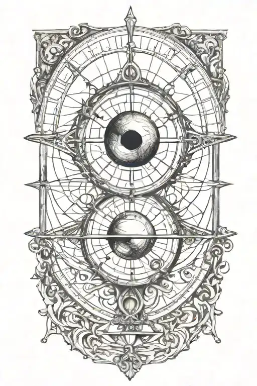 Armillary Spherewith Eye