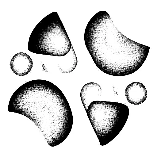 Circles Lines With Different Widths