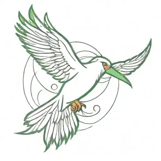 Free Bird Flying With Reggae Rasta Faray Vibes