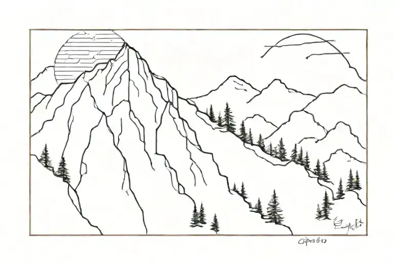 Gods Blessings Be On You In The Years A Head With A Mountain