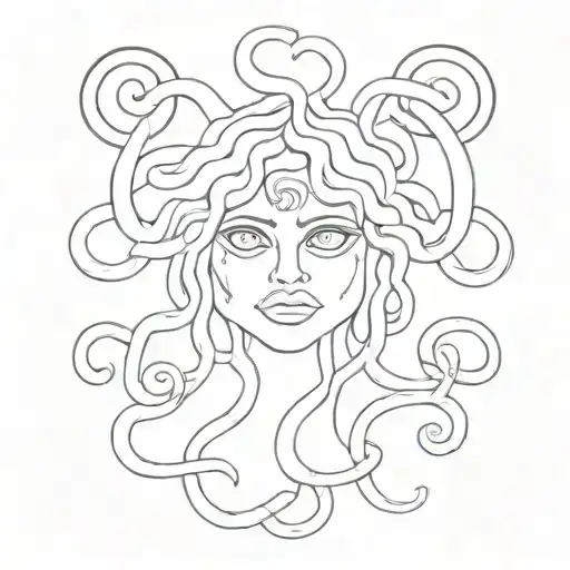 Medusa Head But The Eyes Are Smiley Face Mdma Pills