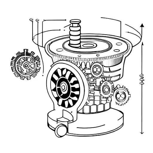A Minimalist Coffee Grinder With Gears Made Of Computer Circuitry