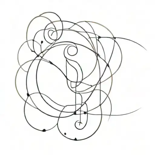 An Abstract Design Representing The Concept Of Finding Oneself