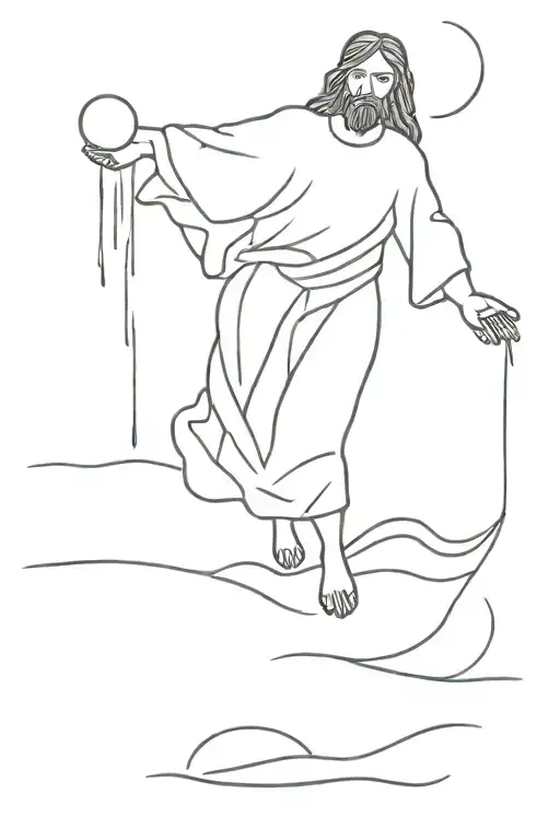 Jesus Walking On Water