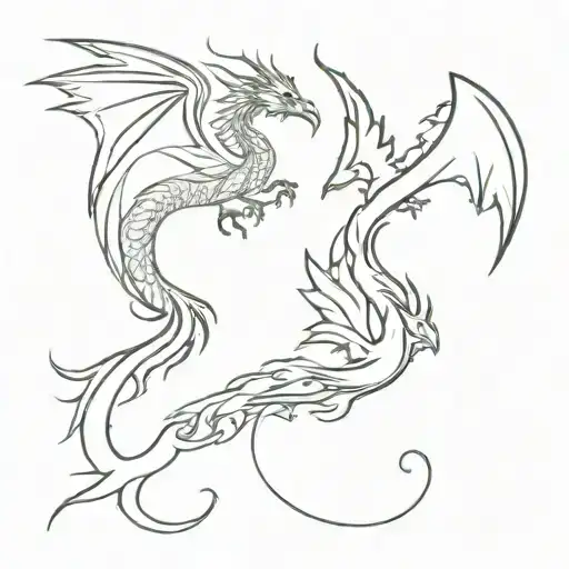 Dragon And Phoenix