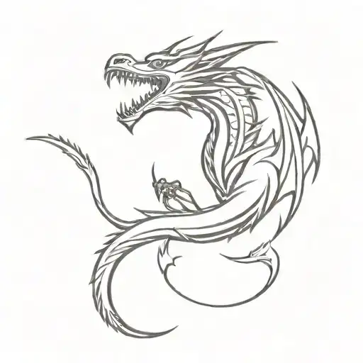 Dragon Breathing Fire