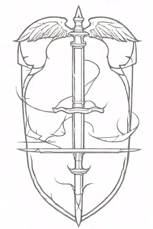 Longsword With A Wing