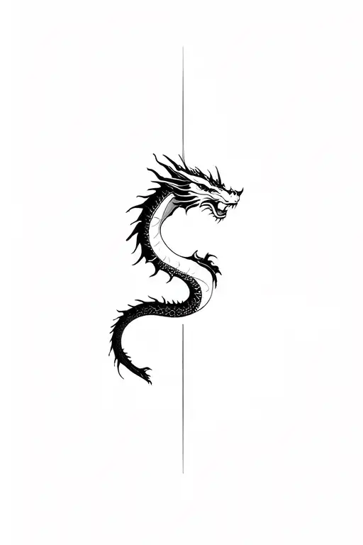 Minimalist Dragon