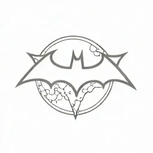 Batman Logo Bleach Anime Inspired