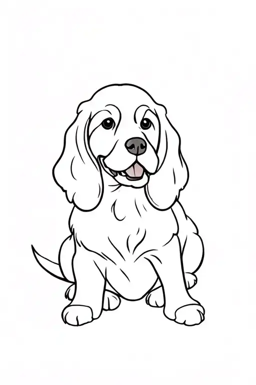 Cocker Spaniel Dog Happy