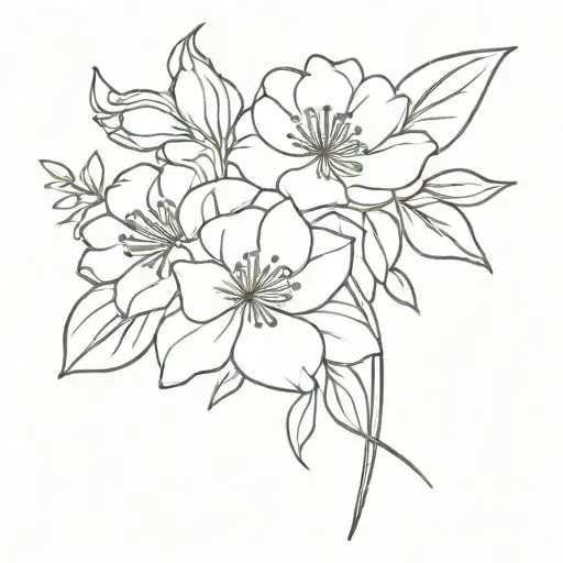 May Birth Flower Bouquet With Fearless Into The Flowers