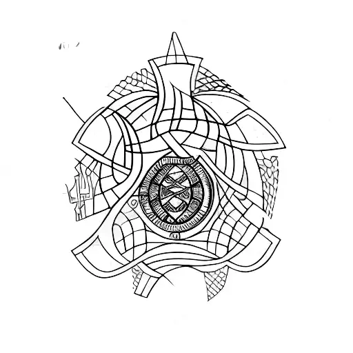 Incorporate Elements Of Brazilian African Religions Into A Geometric