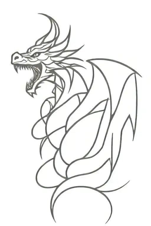 Dragon Breathing Fire