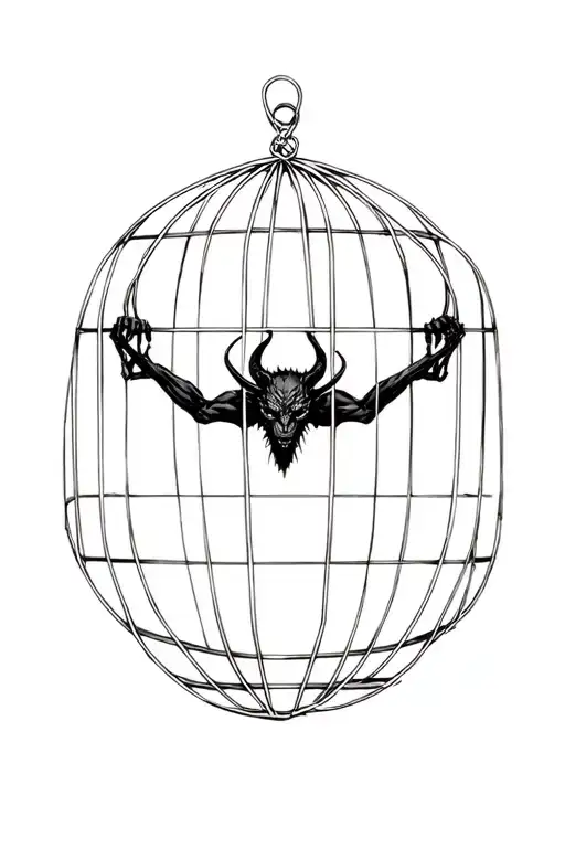 Demon Locked In A Cage
