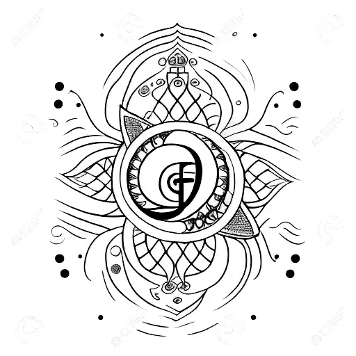 G Clef Mixed With A Sun