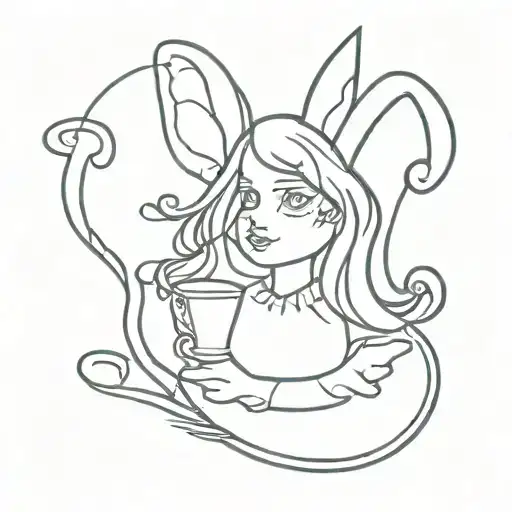 Dark Version Of Alice In Wonderland