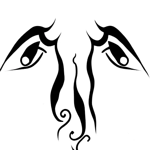 Long Skinny Tattoo That's Demon