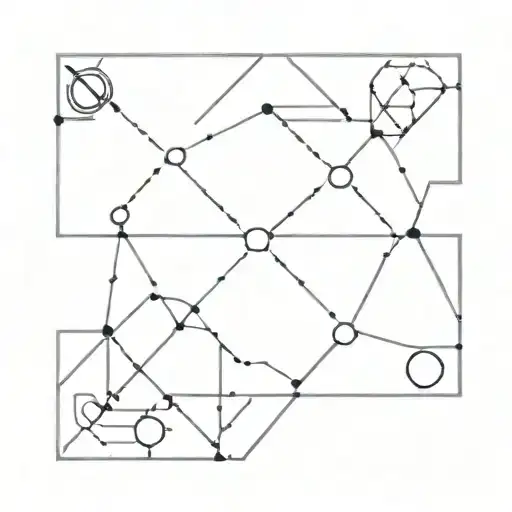 Baseball Diamond Shaped Line