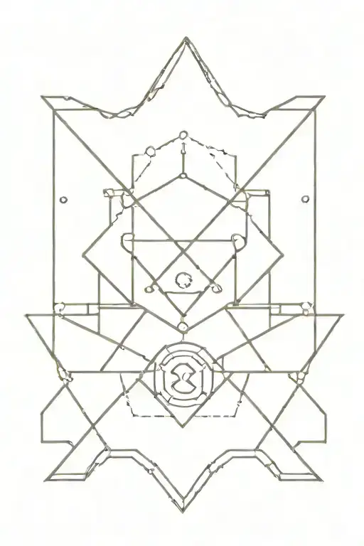 Baseball Diamond Shaped Line
