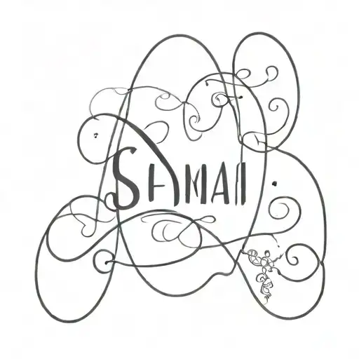 Kids Names Incorporated Into The Design