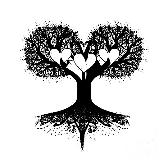 Tree Of Life With Heart Center Per Wedding