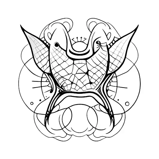 Manta Ray With Light Shading That Would Go On My Inner Bicep