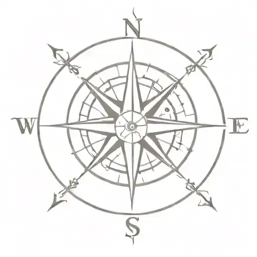 Nautical Compass Viking